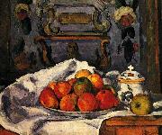 Paul Cezanne Still life, bowl with apples Sweden oil painting artist